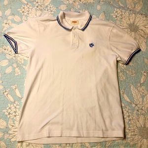 White Polo Shirt (NOTE SIZING CAUTION)